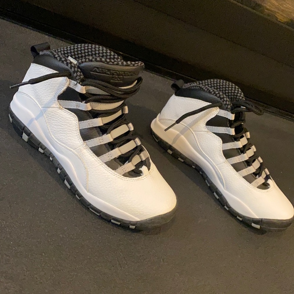 Kids Jordan Steel Toe 10s